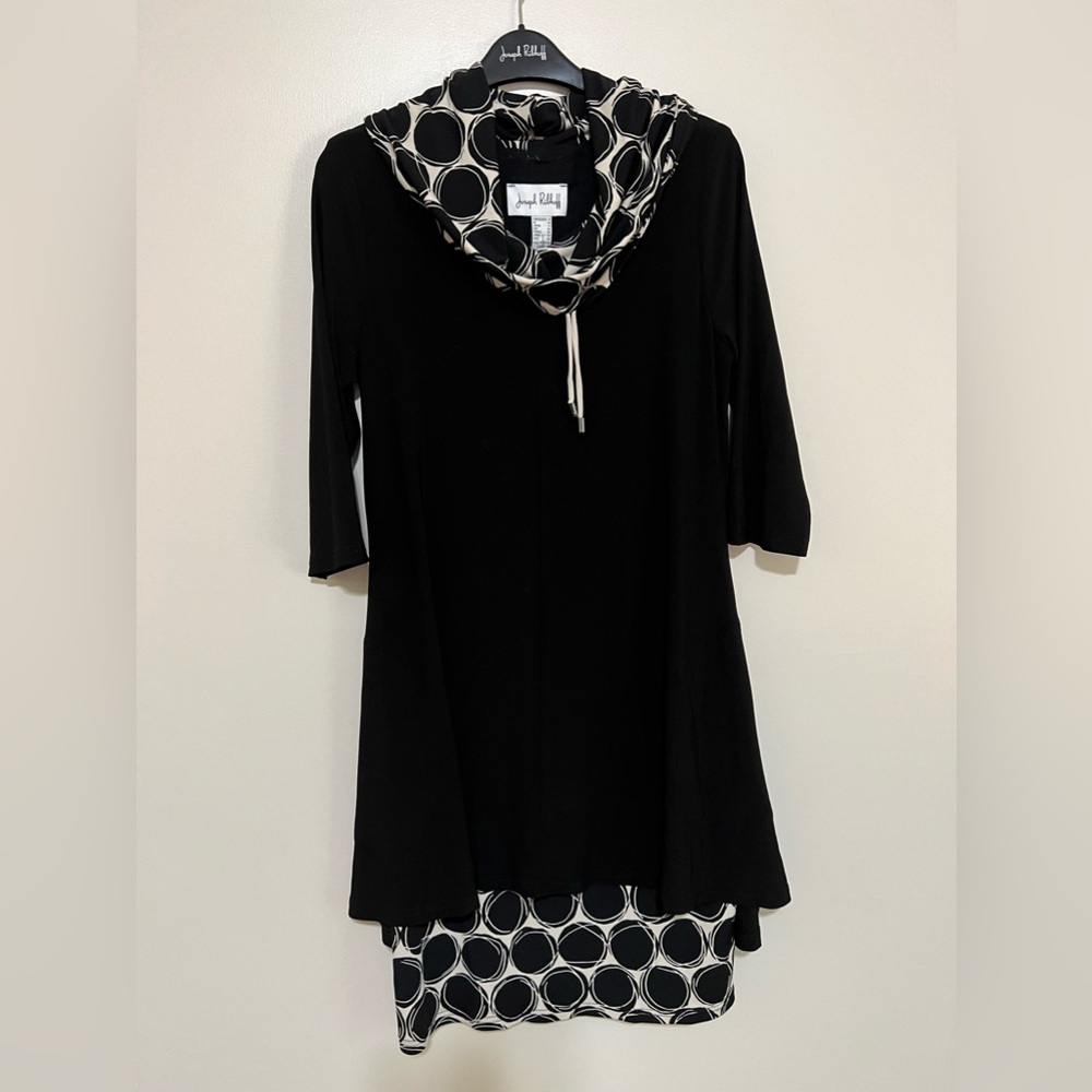 NWT Joseph Ribkoff cowl neck dress size 8